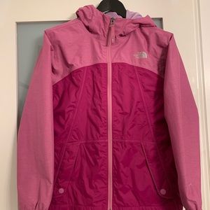North Face XL youth fleece lined she’ll jacket